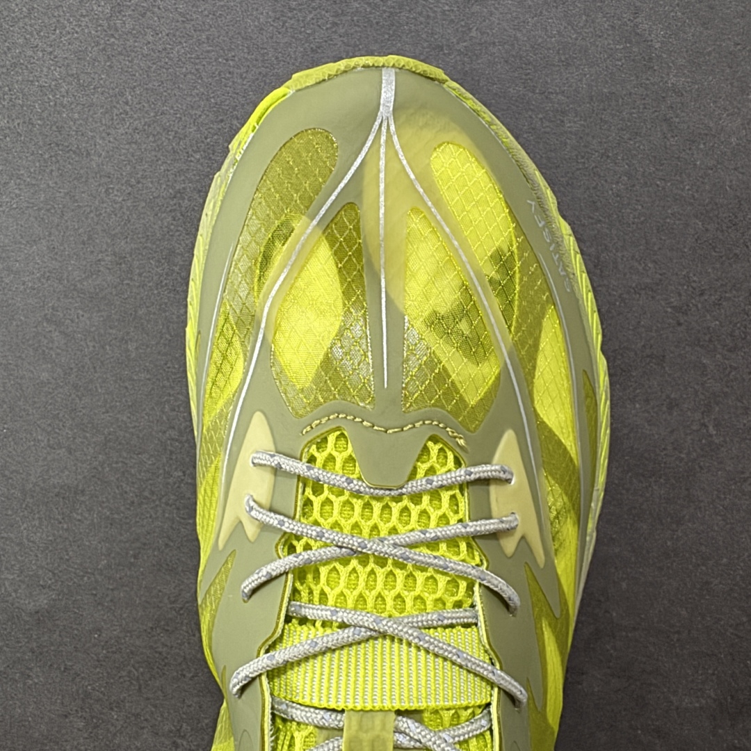 图片[8]-【公司级】Satisfy xHOKA ONE ONE Mafate Speed 4 玛法特4系列低帮厚底轻量户外越野运动慢跑鞋 采用半透明轻量化纱网热熔面料材质 搭载轻量化材料超轻量泡棉中底 外置V版橡胶防滑黄金大底 此球鞋继承了HOKA的经典越野鞋型MAFATE SPEED4的设计 更在此基础上进行了创新和提升 使得它既适合户外越野跑，又充满了时尚潮流的元素。它的半透明鞋面设计 不仅让鞋身看起来更加轻便 而且提供了良好的透气性 而保护性的防撕裂尼龙面料，则确保了在复杂地形中的耐用性。 双层ProFly™中底的 用，是这款鞋的另一个亮点。 VIBRAM MEGAGRIP®及 LITEBASE®大底的搭载，更是让这款鞋在保持高抓地力的 减轻了鞋底的重量 货号： 1157050/SLFR 尺码： 36 36.5 37.5 38 38.5 39 40 40.5 41.5 42 42.5 43 44 44.5 45-选品中心