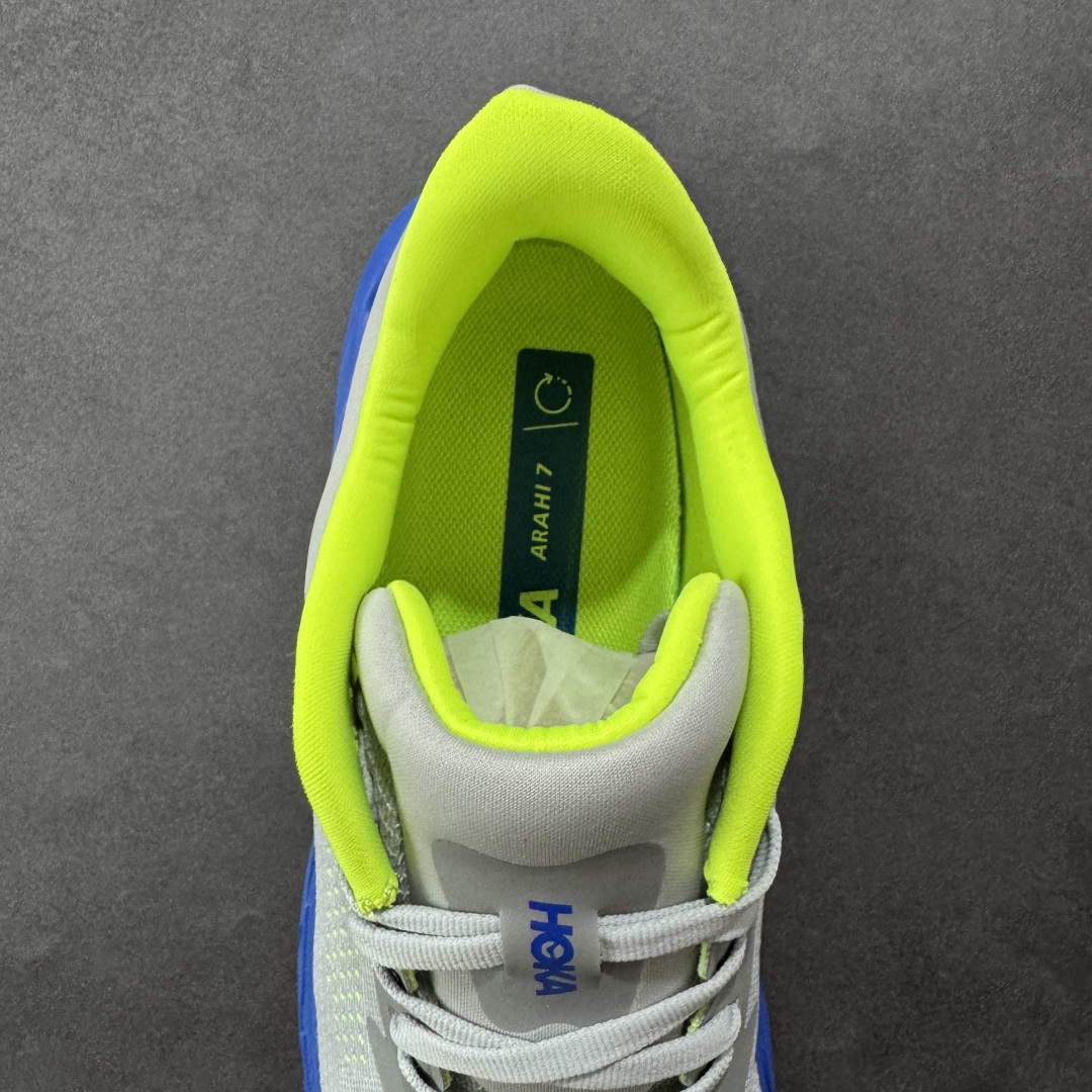 图片[7]-【公司级】HOKA ONE ONE M ARAHI 7 低帮专业越野跑步鞋 相较于前几代Mafate包裹感更好 跟Speedgoat(快速羚羊)系列比起来更加舒适 鞋底防滑性能在下坡的石板台阶和原始路面都有很好的表现 HOKA血统属性厚底设计 在快速下坡时起到缓震保护作用 减少重力给予脚踝、膝部、髋关节等处带来的冲击力 货号： 1147850/STLC 尺码： 40 40.5 41.5 42 42.5 43 44 44.5 45 编码：NMB250260-选品中心