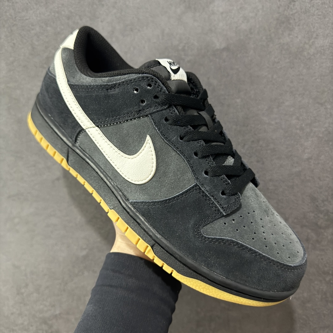 图片[3]-【YC版】Nike Dunk LOW RETRO SE 黑灰生胶 黑色 大厂品质出货 纯正版型 定制鞋盒 皮料切割干净无任何毛边 细节完美 超高清洁度 货号： HQ1931-001 尺码： 40 40.5 41 42 42.5 43 44 44.5 45 46 编码：HXSB250260-选品中心