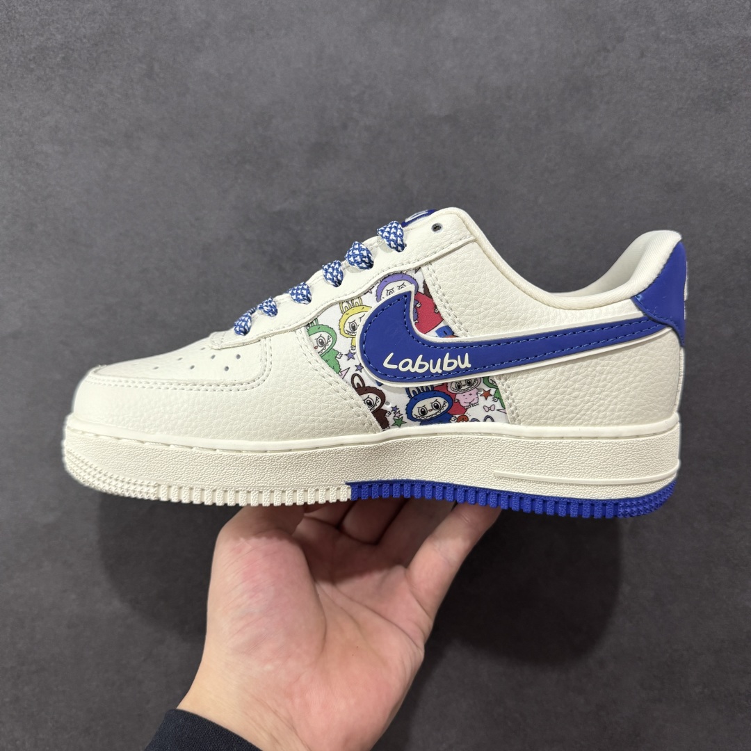 图片[2]-【定制版】Nike Air Force 1\’07 Low Labubu拉布布 空军一号定制休闲板鞋  #原楦头原纸板 原装鞋盒 定制五金配件 内置全掌气垫 原厂鞋底 货号：KJ1688-011  尺码：36 36.5 37.5 38 38.5 39 40 40.5 41 42 42.5 43 44 44.5 45-选品中心