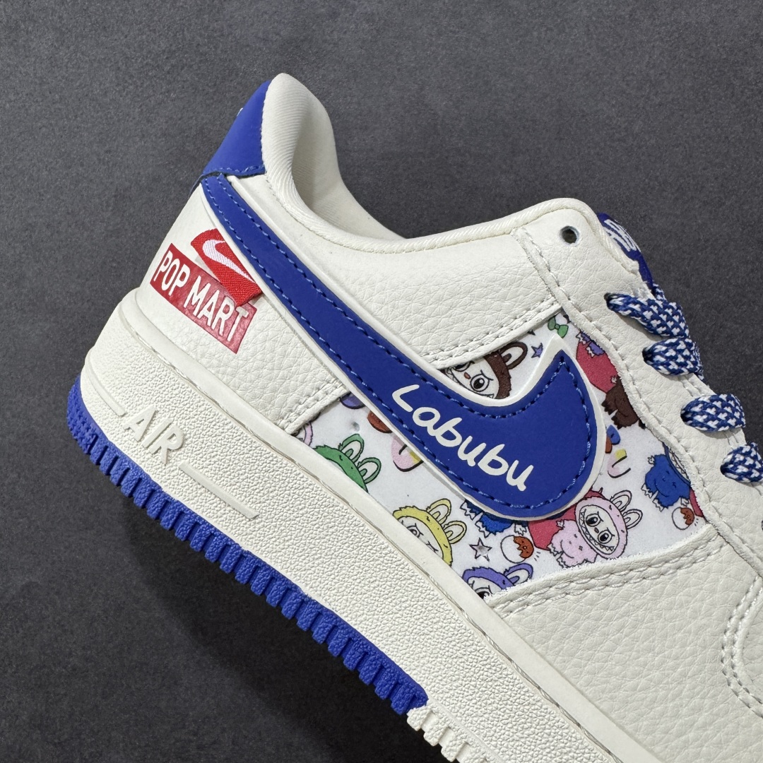 图片[6]-【定制版】Nike Air Force 1\’07 Low Labubu拉布布 空军一号定制休闲板鞋  #原楦头原纸板 原装鞋盒 定制五金配件 内置全掌气垫 原厂鞋底 货号：KJ1688-011  尺码：36 36.5 37.5 38 38.5 39 40 40.5 41 42 42.5 43 44 44.5 45-选品中心