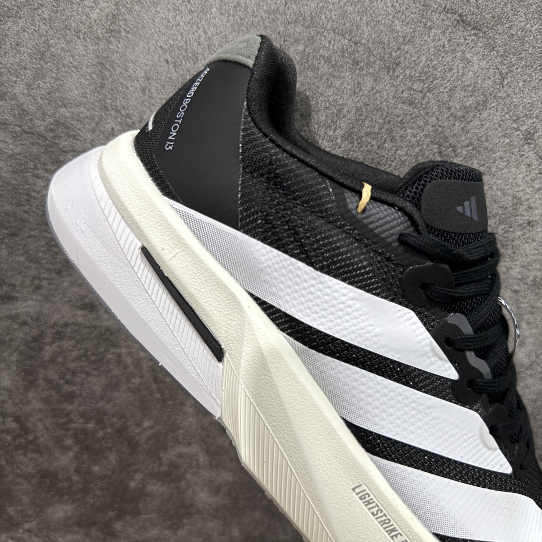 图片[7]-【HD真碳组合底】Ad Adizero Boston 13 阿迪马拉松系列超轻防滑训练跑步运动鞋 JS4938 真碳柱 组合底版本 区别市场涂漆假碳一体大底货 这双跑鞋在保留了前一代的核心科技的基础上，做了一些调整和优化，让跑鞋的脚感更加柔软、回弹和舒适。同时，它也回归了 BOSTON 系列原本的精神，提供了一双适合各种训练和速度的性能跑鞋。 尺码：36 36.5 37 38 38.5 39 40 40.5 41 42 42.5 43 44 44.5 45-选品中心