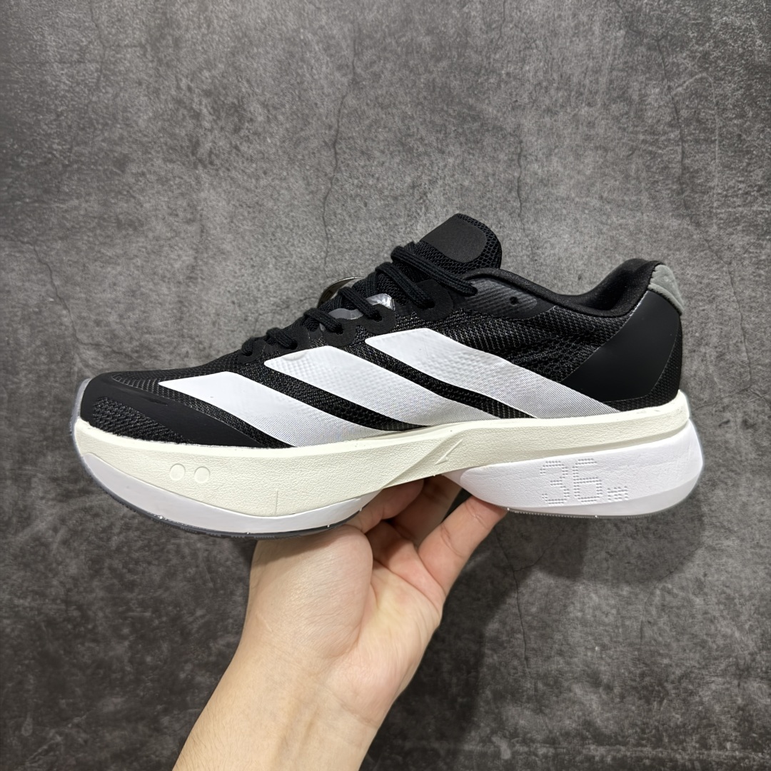 图片[2]-【HD真碳组合底】Ad Adizero Boston 13 阿迪马拉松系列超轻防滑训练跑步运动鞋 JS4938 真碳柱 组合底版本 区别市场涂漆假碳一体大底货 这双跑鞋在保留了前一代的核心科技的基础上，做了一些调整和优化，让跑鞋的脚感更加柔软、回弹和舒适。同时，它也回归了 BOSTON 系列原本的精神，提供了一双适合各种训练和速度的性能跑鞋。 尺码：36 36.5 37 38 38.5 39 40 40.5 41 42 42.5 43 44 44.5 45-选品中心