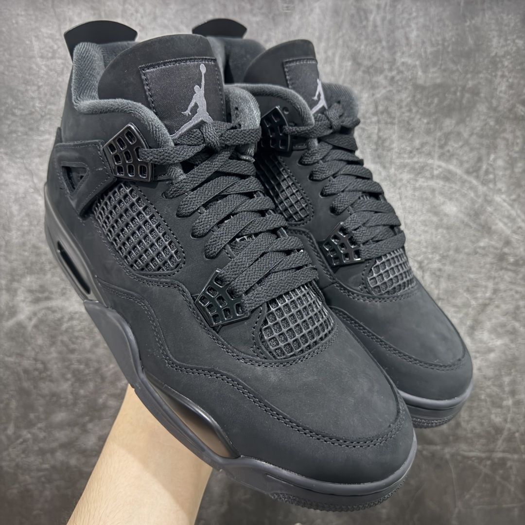 【GX版】Air Jordan 4 Retro AJ4 乔4黑猫2.0 FV5029-010 全新批次 重点区分市面 唯一正确细节 后跟饰片中心位置有合模线 超弹硅胶材质 内层不织布补强 补强为硅胶提供更强耐久性 避免断裂 圈内最强四代 耗时半年巨作 全套原纸板楦头开发 原厂特供皮料加持 确保原汁原味 完美呈现四代版型 一比一鞋头弧度高度鞋身弧度 数据细节工艺流程均保持原鞋一致 原厂TPU网格鞋带扣 正确内里网布 菱角分明不变形无多余毛边 柔软性质感一致于原鞋 市场唯一原厂鞋扣模具 背面可见隐藏注塑口 原厂织唛标 原厂飞人电绣工艺 尾指中部跳三针 独家绑鞋带手法 印刷中底布 四线拉帮 米色美纹纸贴合固定 进口港宝加持 后跟自然饱满 全鞋荧光划线卡点 追求极致完美 每一双都是工艺品 多重QC质检 超越公司货的品控标准 实实在在的免检产品 尺码:40 40.5 41 42 42.5 43 44 44.5 45 45.5 46 47.5 48.5-选品中心