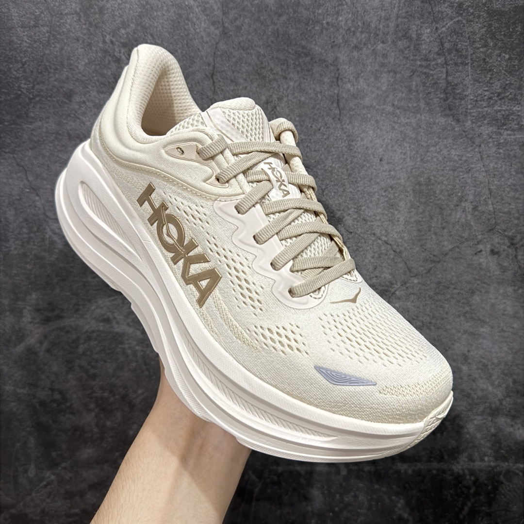【GX越南版】HOKA ONE ONE Bondi 9 WIDE 邦迪九代舒适防滑耐磨低帮休闲跑步鞋