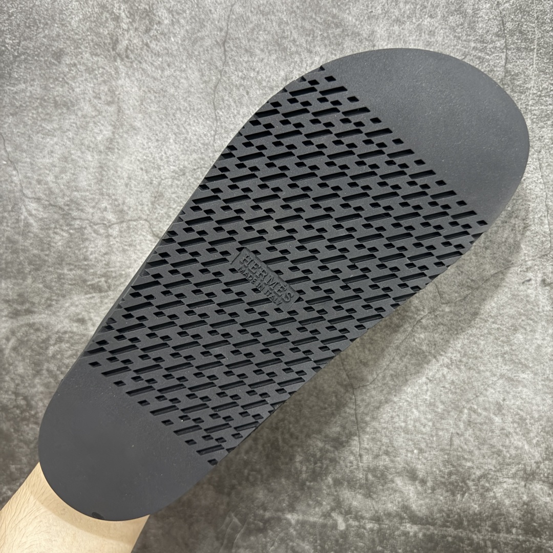 图片[8]-【佛山超A版】HERMES 爱马仕 GO MULE 老钱风 绒面革 半包头穆勒拖鞋 原版开发 进口头层反绒牛皮 高端零售专供 平台外贸专供品质 区别市面通货 尺码：39 40 41 42 43 44 45-选品中心