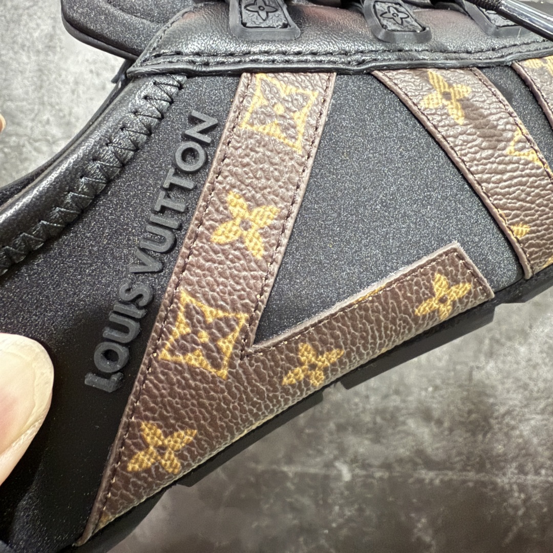 图片[3]-【专柜版/海淘代购】Louis Vuitton 春夏 Sneakerina LV 路易威登 系列运动鞋 德训鞋 平底鞋休闲鞋 海淘代购同渠道品质 高端零售 外贸充正专供 高端礼盒 市场最强级别没有之一💪🏻 原版购入开发 ZP级全套包装 完美楦型 正确卡色 质感媲美原版 细节与原版一致 请注意区分市面通货材 尺码：35 36 37 38 39 40-选品中心