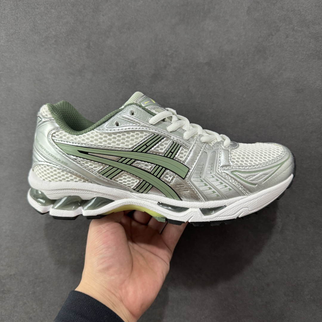【纯原版本】亚瑟士Asics Gel-Kayano 14系列GEL-K14 复古舒适 织物合成革减震防滑耐磨 低帮 休闲跑步鞋 市场顶级版本 原装纸板楦头开发 独家私模五层组合大底 原厂定制缓震硅胶加持 原盒原配 官方四联吊牌 一比一同步原鞋工艺和用料 后跟一样采用了GEL缓震胶 整体系列设计非常的科技感! 锻炼跑步的同时让你一样时尚百搭! 尺码:36-48-选品中心