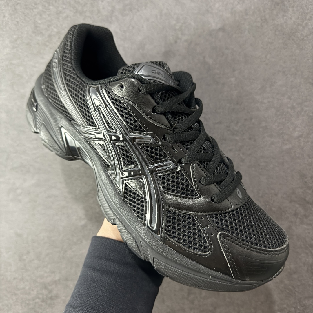 图片[3]-【K8版】ASICS 亚瑟士 GEL-1130 男女时尚透气 健步减震 运动潮流耐磨休闲鞋 选用网眼与皮革相接，复古而富有层次感。网布搭配银色金属感线条，虎爪 Logo 加入配色点缀，加深复古时尚美感Ortholite 鞋垫+搭载着 GEL 缓震胶的鞋底，同时辅以耐磨大底提供良好抓地力。复古美学入门代表作，重现2000年代后期的复古美学。 货号：1201A256-002 尺码：36-45半-选品中心