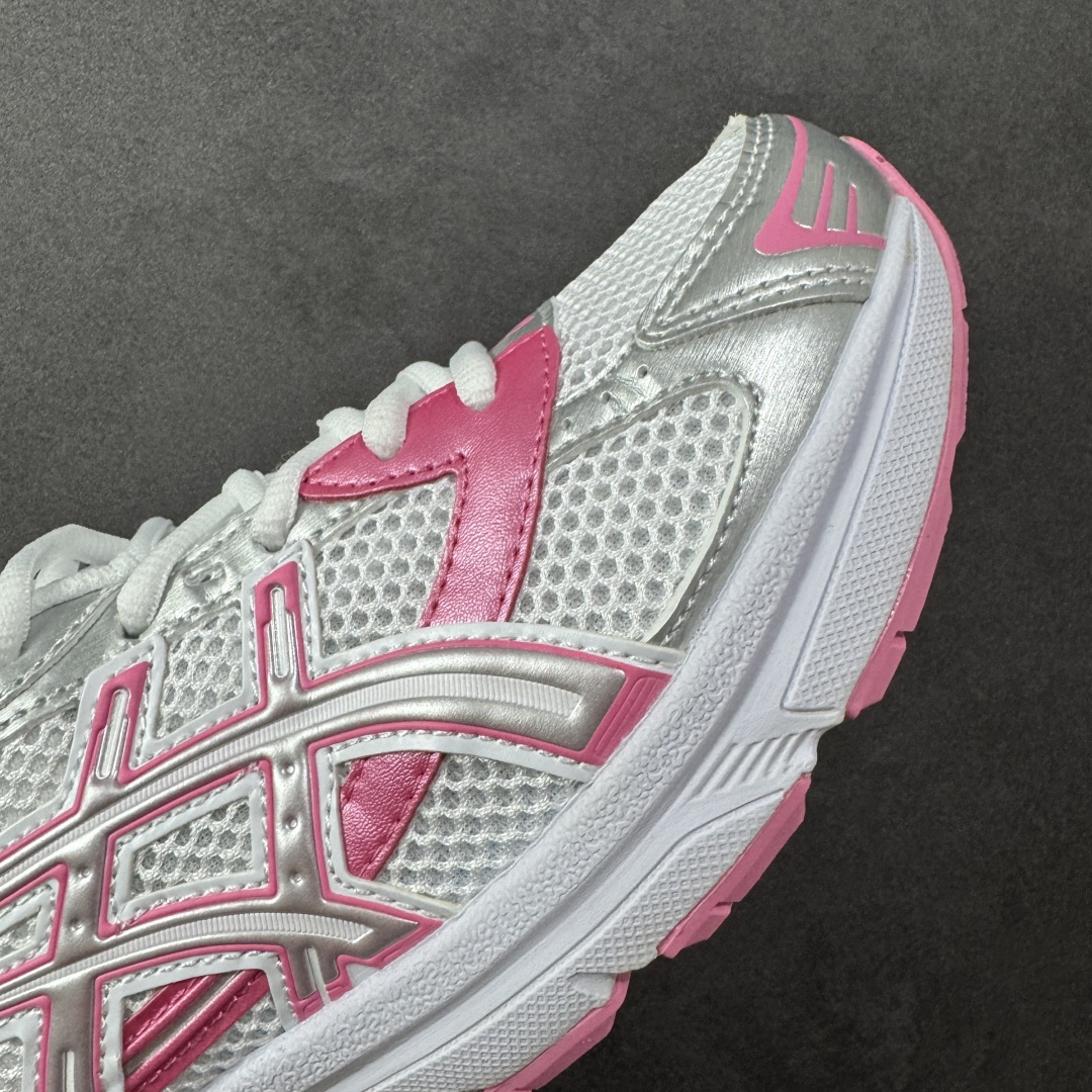 图片[5]-【K8版】ASICS 亚瑟士 GEL-1130 男女时尚透气 健步减震 运动潮流耐磨休闲鞋 选用网眼与皮革相接，复古而富有层次感。网布搭配银色金属感线条，虎爪 Logo 加入配色点缀，加深复古时尚美感Ortholite 鞋垫+搭载着 GEL 缓震胶的鞋底，同时辅以耐磨大底提供良好抓地力。复古美学入门代表作，重现2000年代后期的复古美学。 货号：1202A507-100 尺码：36-45半-选品中心