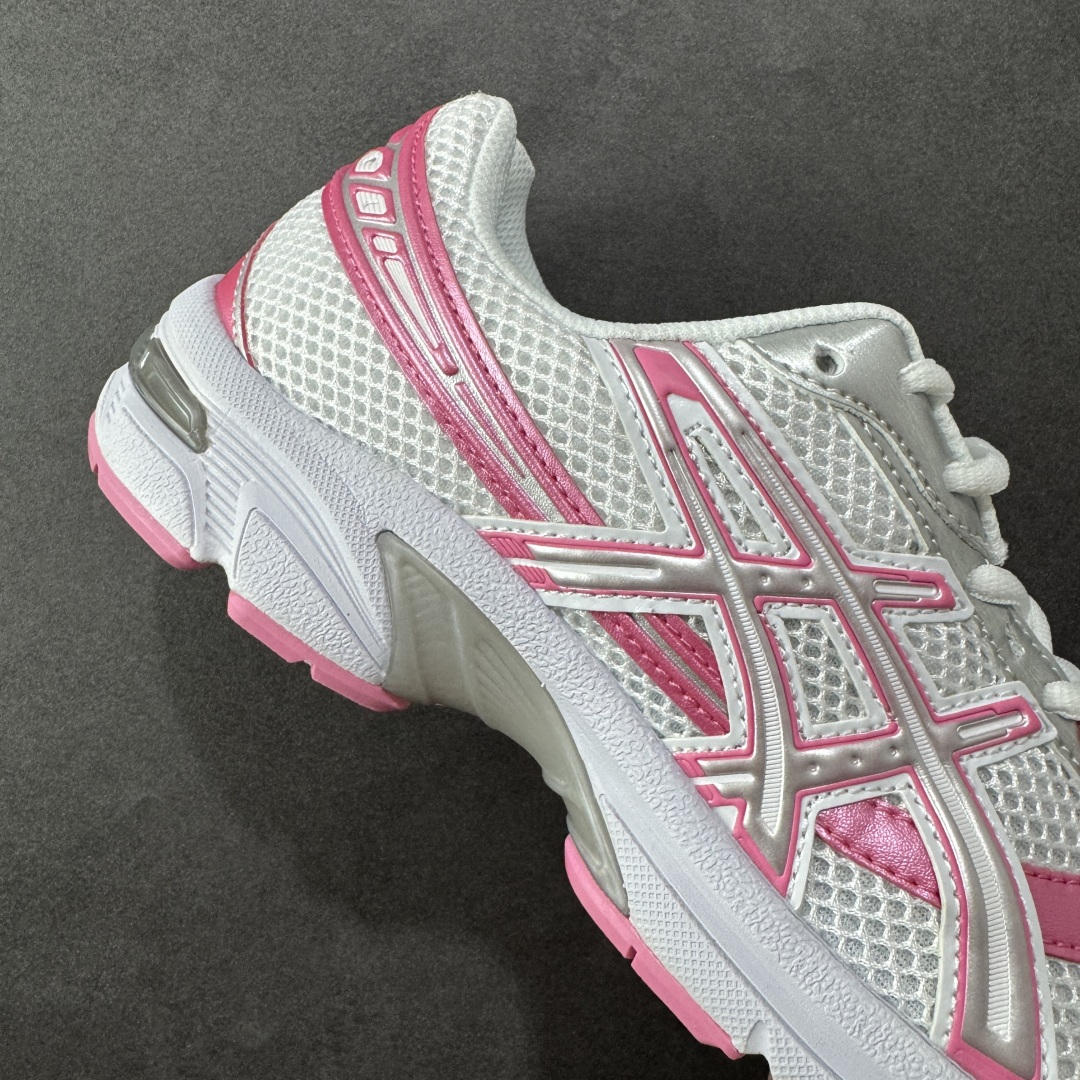 图片[6]-【K8版】ASICS 亚瑟士 GEL-1130 男女时尚透气 健步减震 运动潮流耐磨休闲鞋 选用网眼与皮革相接，复古而富有层次感。网布搭配银色金属感线条，虎爪 Logo 加入配色点缀，加深复古时尚美感Ortholite 鞋垫+搭载着 GEL 缓震胶的鞋底，同时辅以耐磨大底提供良好抓地力。复古美学入门代表作，重现2000年代后期的复古美学。 货号：1202A507-100 尺码：36-45半-选品中心