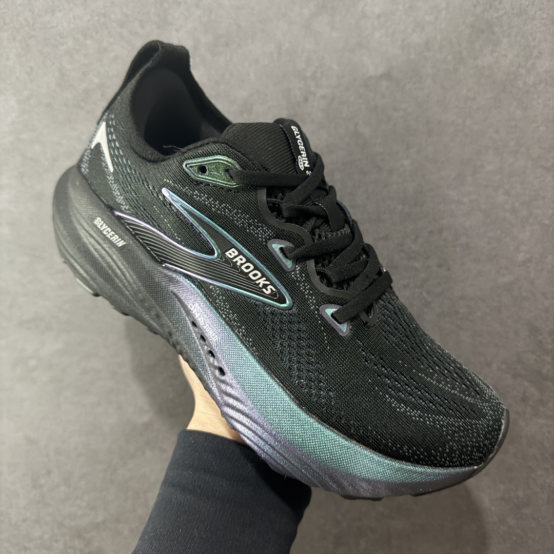 图片[3]-【公司级】Brooks 布鲁克斯 Glycerin 22 超弹轻盈跑步鞋 实拍首发 低帮透气缓震支撑休闲运动慢跑鞋 采用改进工程空气网眼组合热熔工艺 鞋面材质搭载DNA LOFT V2密度泡棉缓震系统 中底外置防滑耐磨橡胶底片 货号： 110445 1B 026 尺码：36 37 38 39 40 40.5 41 42 42.5 43 44 45 编码：FSB260270-选品中心