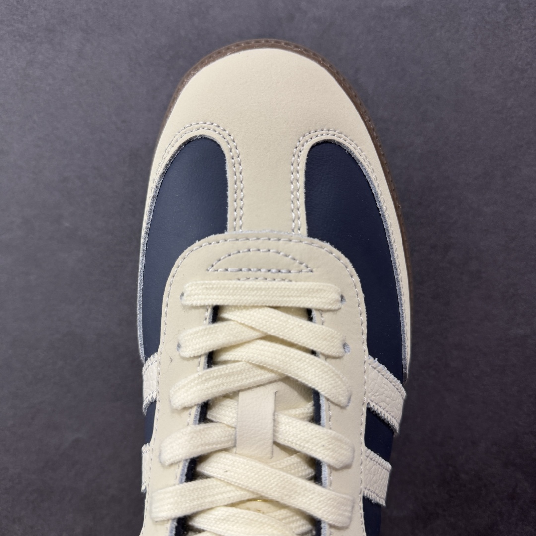 图片[8]-【神版】AD Originals Samba OG\”Night Indigo Crew White\”桑巴舞系列绅士德训足球风百搭低帮休闲运动板鞋“皮革靛蓝米白焦糖底底”IG1968 #升级原楦原纸版数据开发 #采用荔枝纹头层皮革鞋面材质 #内嵌缓震环保海玻璃透气吸汗鞋垫 #缜密拉帮中底布 #外置耐磨标准橡胶大底 尺码：36 36⅔ 37⅓ 38 38⅔ 39⅓ 40 40⅔ 41⅓ 42 42⅔ 43⅓ 44 44⅔ 45 编码：DZB210220-选品中心