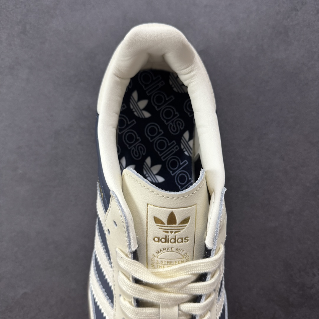 图片[7]-【神版】AD Originals Samba OG\”Night Indigo Crew White\”桑巴舞系列绅士德训足球风百搭低帮休闲运动板鞋“皮革靛蓝米白焦糖底底”IG1968 #升级原楦原纸版数据开发 #采用荔枝纹头层皮革鞋面材质 #内嵌缓震环保海玻璃透气吸汗鞋垫 #缜密拉帮中底布 #外置耐磨标准橡胶大底 尺码：36 36⅔ 37⅓ 38 38⅔ 39⅓ 40 40⅔ 41⅓ 42 42⅔ 43⅓ 44 44⅔ 45 编码：DZB210220-选品中心