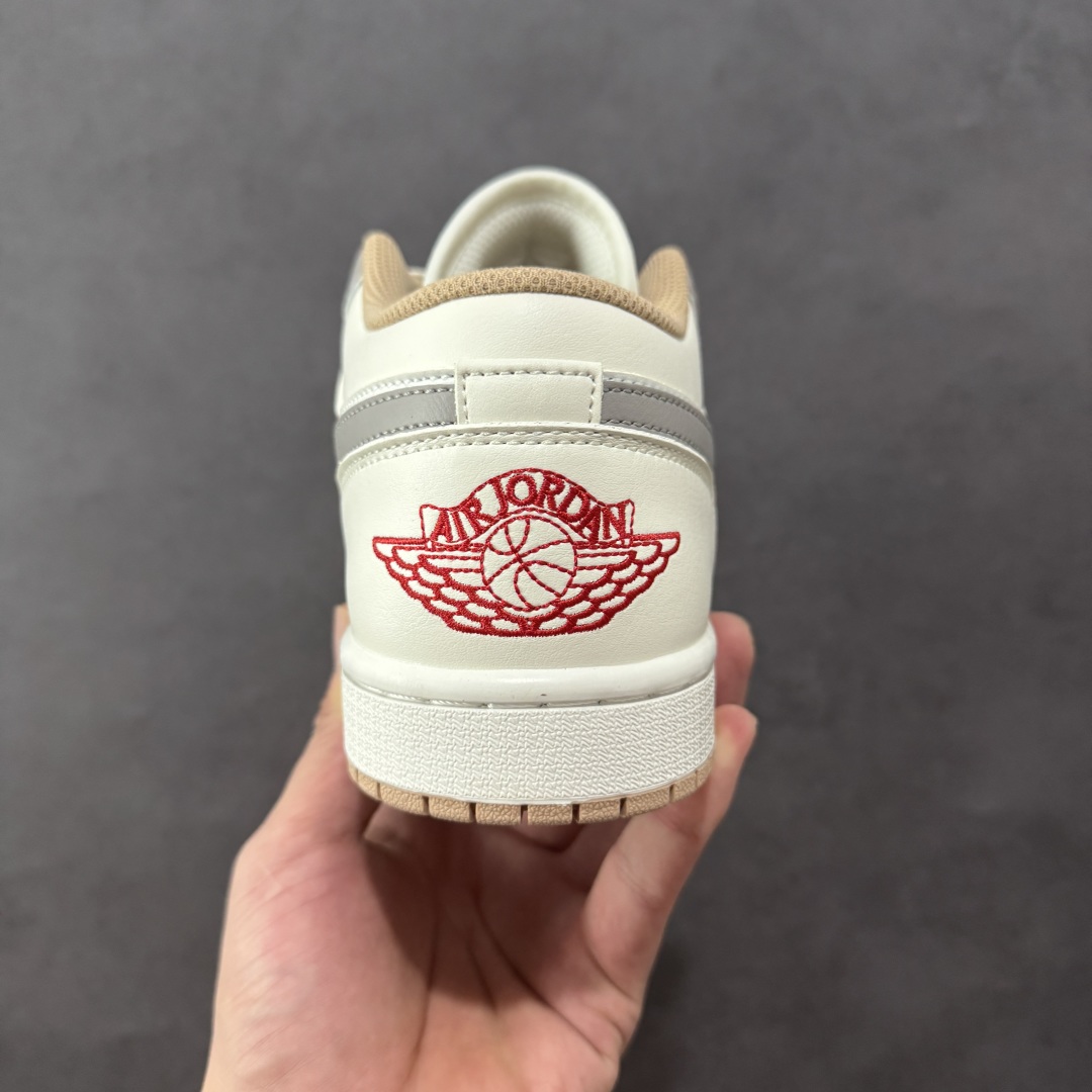 图片[4]-【K版】Air Jordan AJ1 Low 低帮 白灰 553558-169 全新流水线出品 市场第二梯队最强版 全部原鞋开发 原楦原纸板开发 全鞋电脑针车 原厂内置全掌气垫 原盒内在原标 唯一Zp原版鞋带绑法 免检产品 全新2022版型 全头层皮料 完美零毛边处理 原厂配置全掌气垫 价格定位良心 新配色陆续出货 尺码：36 36.5 37.5 38 38.5 39 40 40.5 41 42 42.5 43 44 44.5 45 46-选品中心