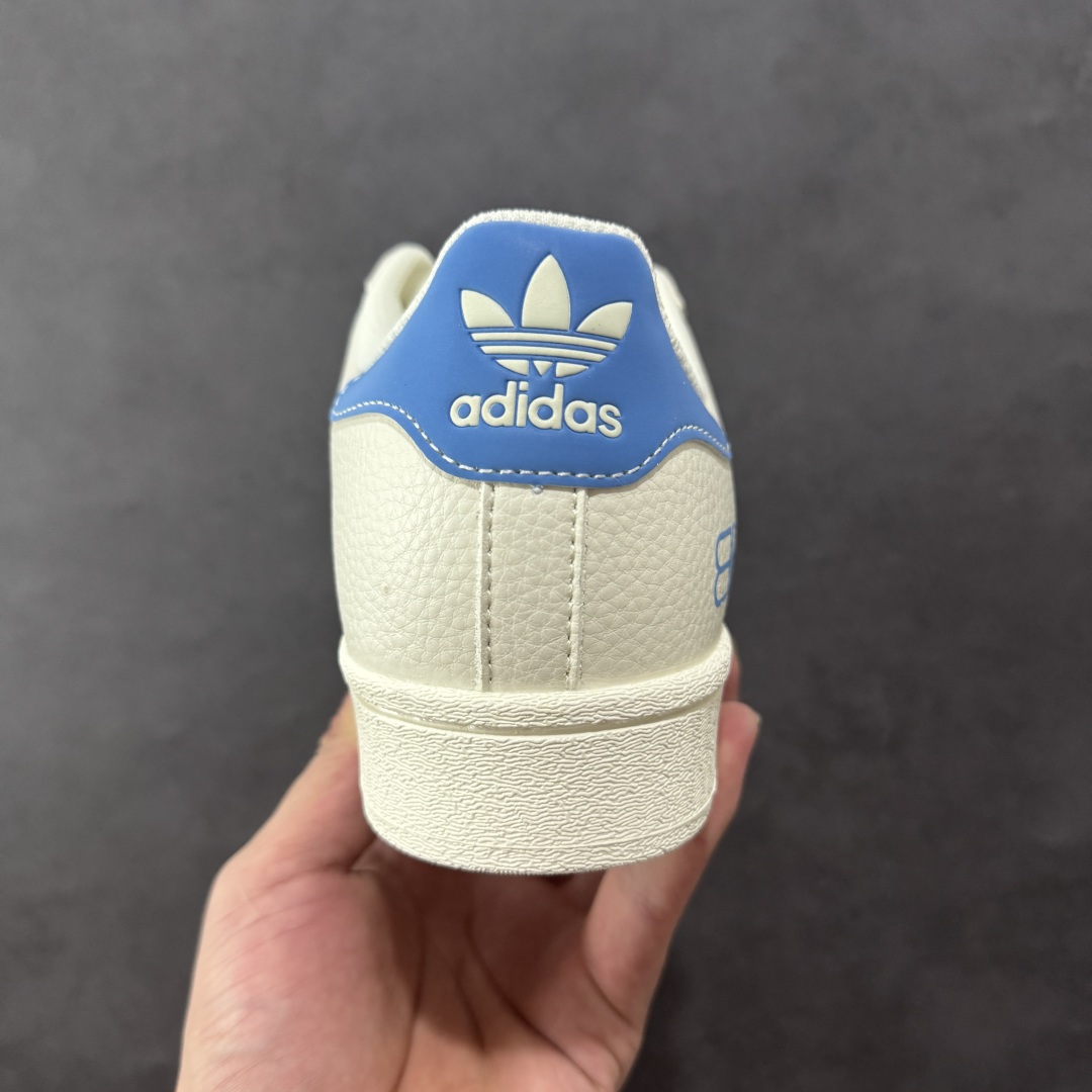 图片[4]-【定制版】AD Originals Superstar x Balenciaga 白蓝 采用全新头层拼接皮革材质 后跟采用特色3D立体印字 渠道正品订单 诠释市场最高工艺水平 全鞋进口头层皮料打造 区别市面普通真标版本，进出专柜无压力 货号：DS0020 尺码：36-45-选品中心