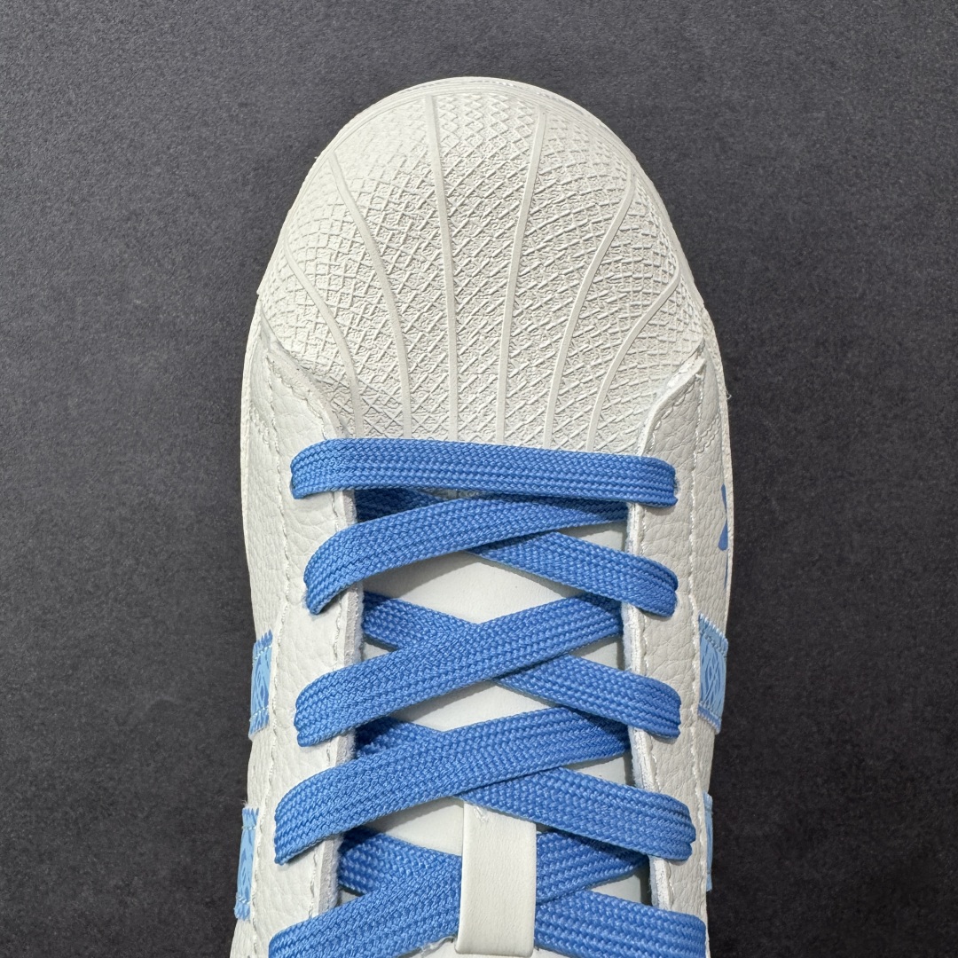 图片[8]-【定制版】AD Originals Superstar x Balenciaga 白蓝 采用全新头层拼接皮革材质 后跟采用特色3D立体印字 渠道正品订单 诠释市场最高工艺水平 全鞋进口头层皮料打造 区别市面普通真标版本，进出专柜无压力 货号：DS0020 尺码：36-45-选品中心