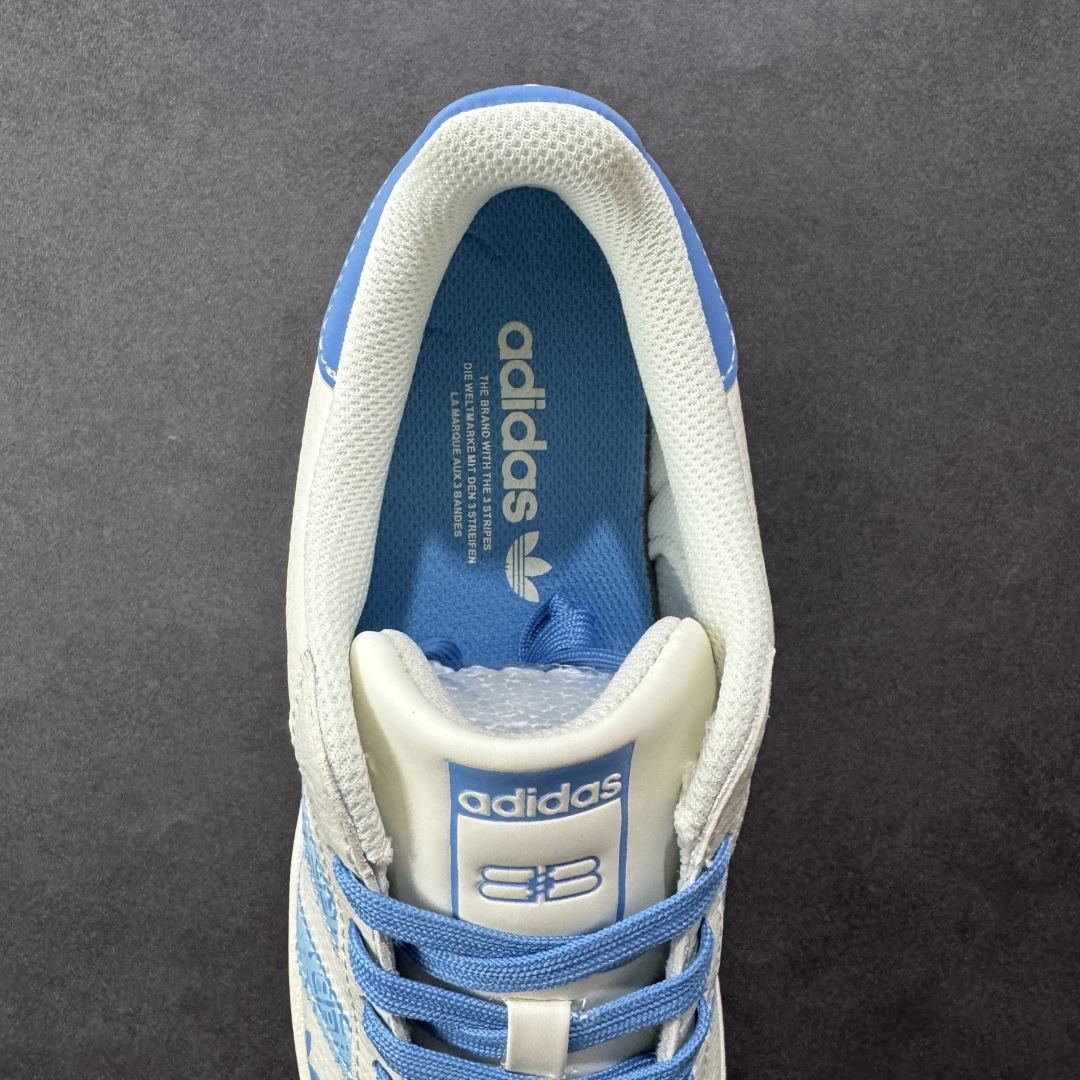 图片[7]-【定制版】AD Originals Superstar x Balenciaga 白蓝 采用全新头层拼接皮革材质 后跟采用特色3D立体印字 渠道正品订单 诠释市场最高工艺水平 全鞋进口头层皮料打造 区别市面普通真标版本，进出专柜无压力 货号：DS0020 尺码：36-45-选品中心