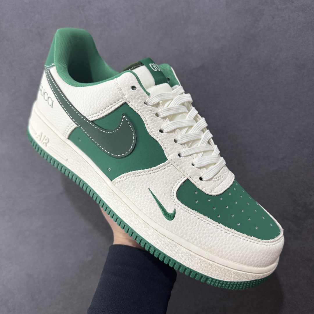 图片[3]-【定制版】Gucci x Nk Air Force 1’07 定制配色 古驰联名 空军一号低帮经典低帮休闲百搭板鞋 KK1988-083 定制鞋盒 大厂流水作业生产 超高清洁度 皮料切割干净无任何毛边 细节完美   尺码：36 36.5 37.5 38 38.5 39 40 40.5 41 42 42.5 43 44 44.5 45-选品中心