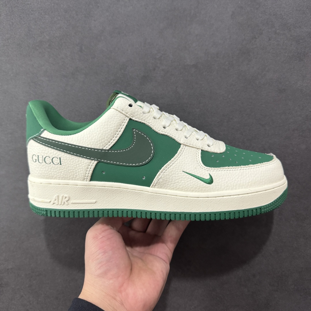 【定制版】Gucci x Nk Air Force 1’07 定制配色 古驰联名 空军一号低帮经典低帮休闲百搭板鞋 KK1988-083 定制鞋盒 大厂流水作业生产 超高清洁度 皮料切割干净无任何毛边 细节完美   尺码:36 36.5 37.5 38 38.5 39 40 40.5 41 42 42.5 43 44 44.5 45-选品中心