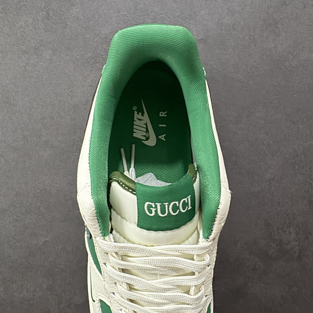 图片[7]-【定制版】Gucci x Nk Air Force 1’07 定制配色 古驰联名 空军一号低帮经典低帮休闲百搭板鞋 KK1988-083 定制鞋盒 大厂流水作业生产 超高清洁度 皮料切割干净无任何毛边 细节完美   尺码：36 36.5 37.5 38 38.5 39 40 40.5 41 42 42.5 43 44 44.5 45-选品中心