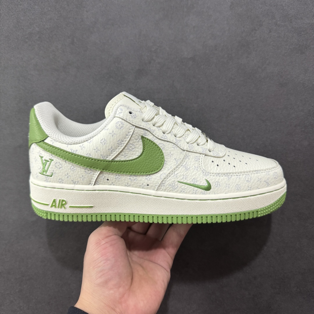 【定制版】Nike Air Force 1\'07 Low LV联名 白绿 空军一号低帮休闲板鞋  #原楦头原纸板 原装鞋盒 原厂鞋底 超高清洁度 细节完美 货号:LW9279-016  尺码:36 36.5 37.5 38 38.5 39 40 40.5 41 42 42.5 43 44 44.5 45-选品中心