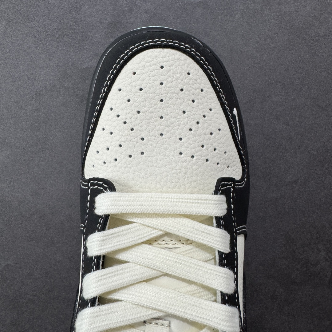 图片[8]-【定制版】Nike SB Dunk Low Kith联名 双拼米黑三勾 高端定制 低帮休闲板鞋  #定制鞋盒 大厂纯原品质出货 超高清洁度 皮料切割干净无任何毛边 细节完美 货号：QW5836-013  尺码：36 36.5 37.5 38 38.5 39 40 40.5 41 42 42.5 43 44 44.5 45-选品中心
