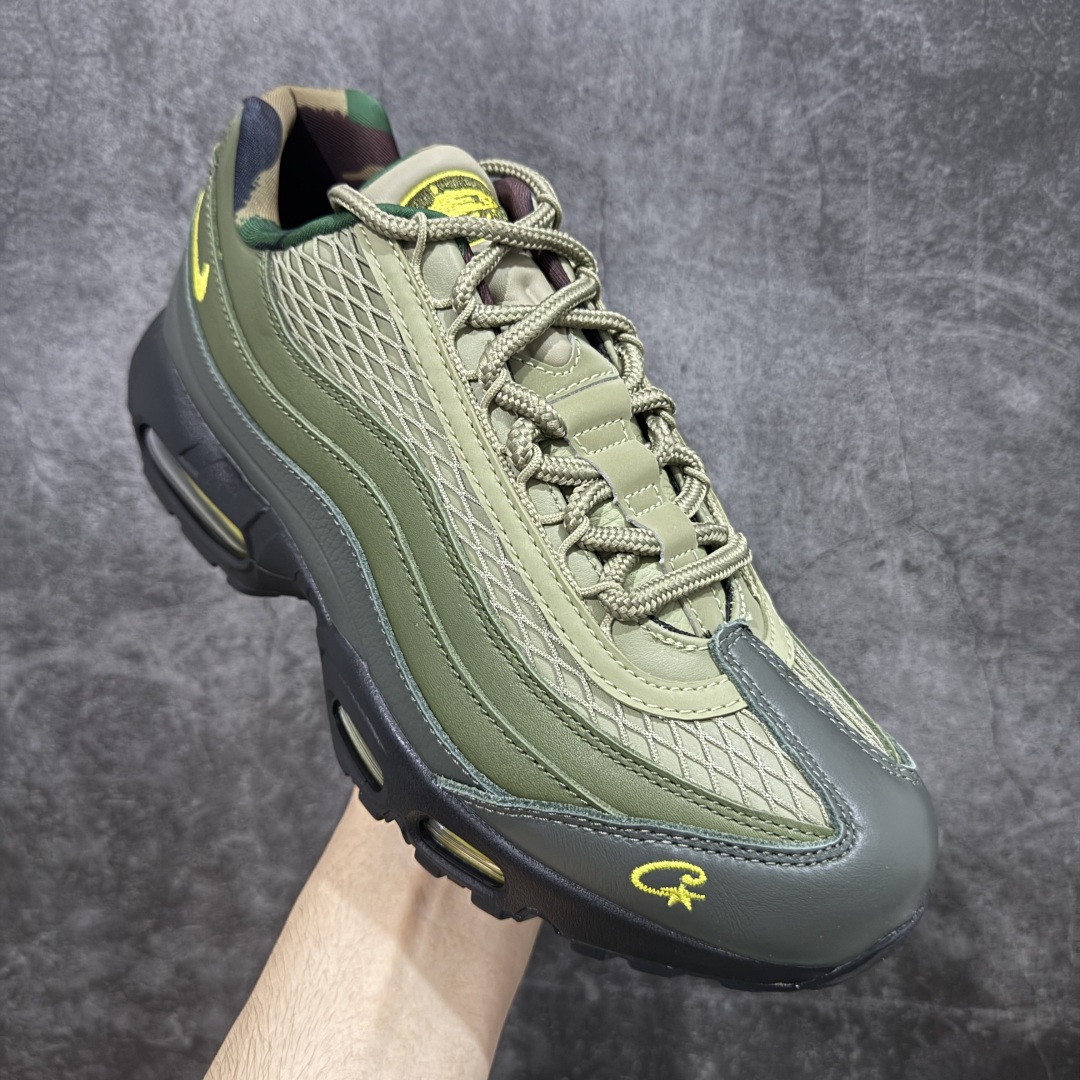 GX绿x版本Corteiz x Nike Air Max 95 复古减震气垫跑鞋 FB2709-300