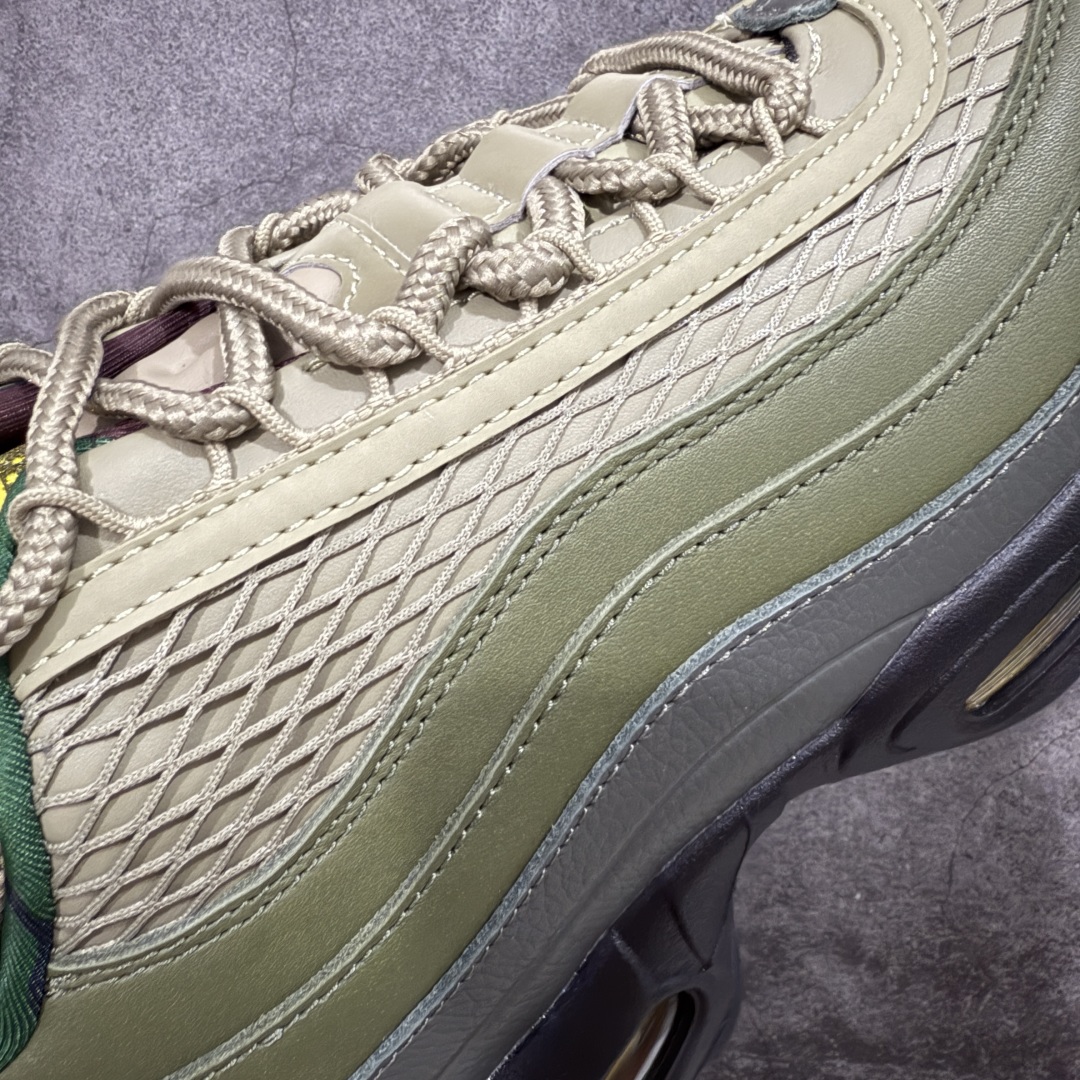 图片[4]-【GX绿x版本】Corteiz x Nike Air Max 95 复古减震气垫跑鞋 FB2709-300  外贸顶级专供 全部配色原鞋原尺码开发生产 极致还原 一眼ZP既视感  尺码：40 40.5 41 42 42.5 43 44 44.5 45 45.5 46 47.5 48.5-选品中心