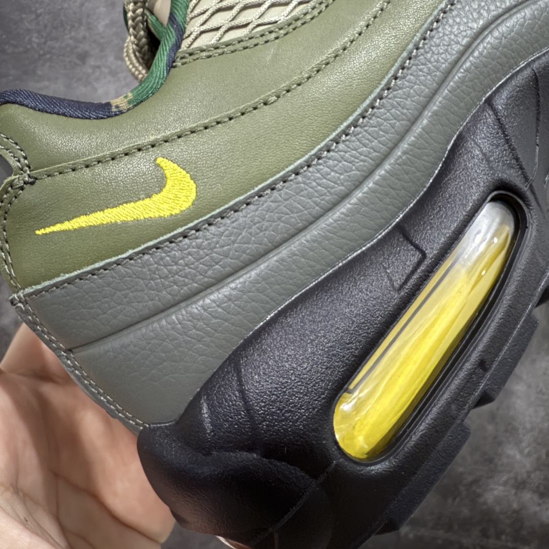 图片[3]-【GX绿x版本】Corteiz x Nike Air Max 95 复古减震气垫跑鞋 FB2709-300  外贸顶级专供 全部配色原鞋原尺码开发生产 极致还原 一眼ZP既视感  尺码：40 40.5 41 42 42.5 43 44 44.5 45 45.5 46 47.5 48.5-选品中心