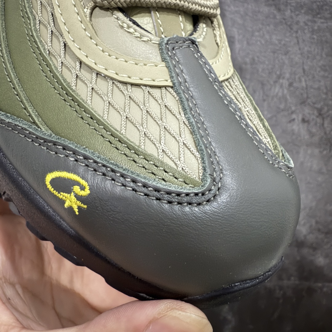 图片[5]-【GX绿x版本】Corteiz x Nike Air Max 95 复古减震气垫跑鞋 FB2709-300  外贸顶级专供 全部配色原鞋原尺码开发生产 极致还原 一眼ZP既视感  尺码：40 40.5 41 42 42.5 43 44 44.5 45 45.5 46 47.5 48.5-选品中心