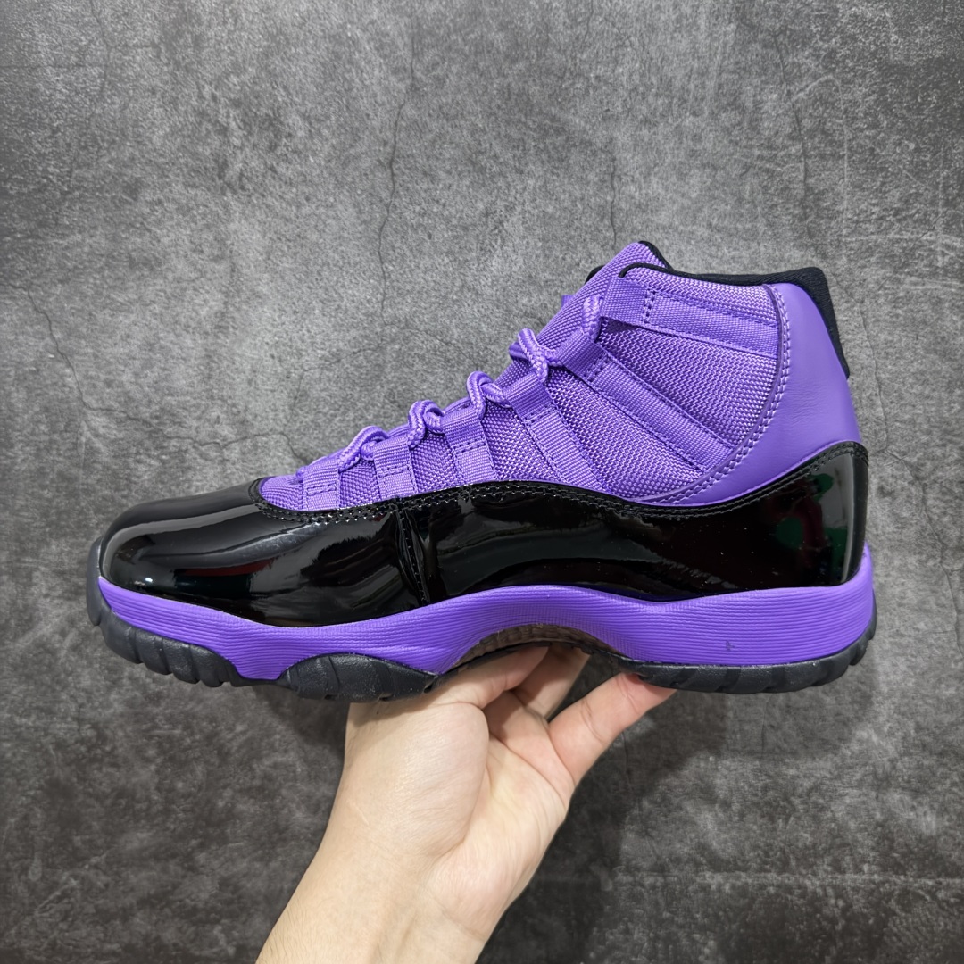 外贸版本Air Jordan AJ11 Retro 黑紫 恶人紫黑 CT8012-500
