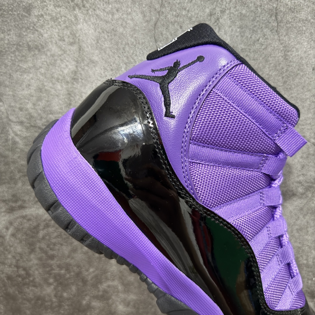 外贸版本Air Jordan AJ11 Retro 黑紫 恶人紫黑 CT8012-500