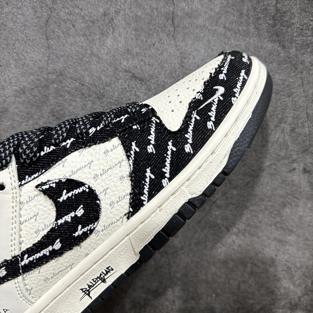 定制版Balenciaga x Nk SB Dunk Low 定制配色 巴黎世家联名 Dunk系列复古低帮休闲百搭板鞋 XD1588-226