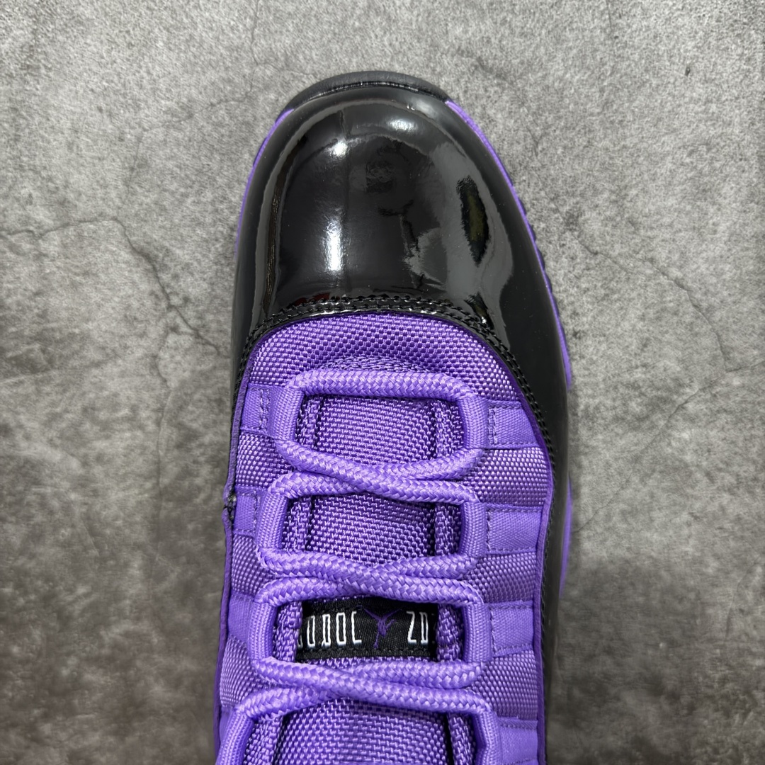 外贸版本Air Jordan AJ11 Retro 黑紫 恶人紫黑 CT8012-500
