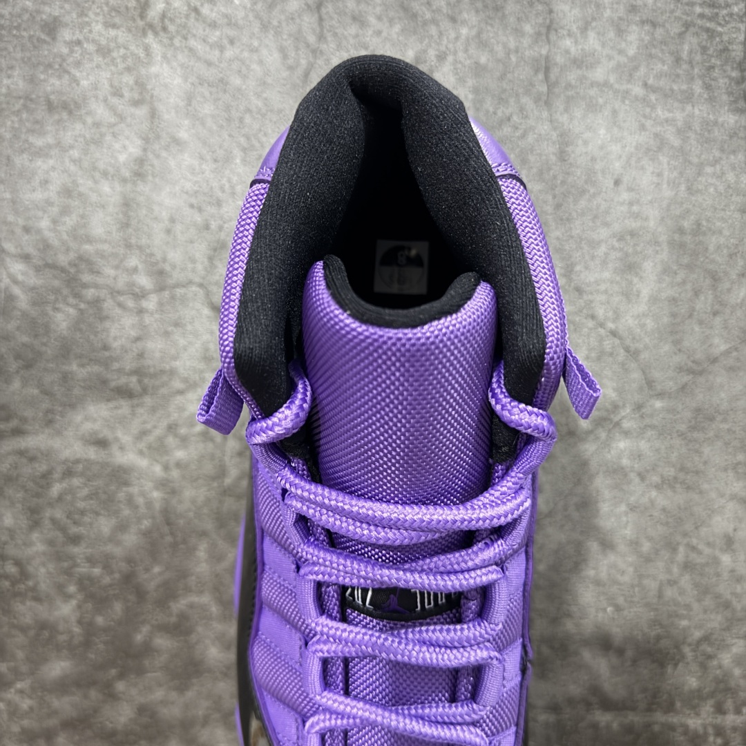 外贸版本Air Jordan AJ11 Retro 黑紫 恶人紫黑 CT8012-500