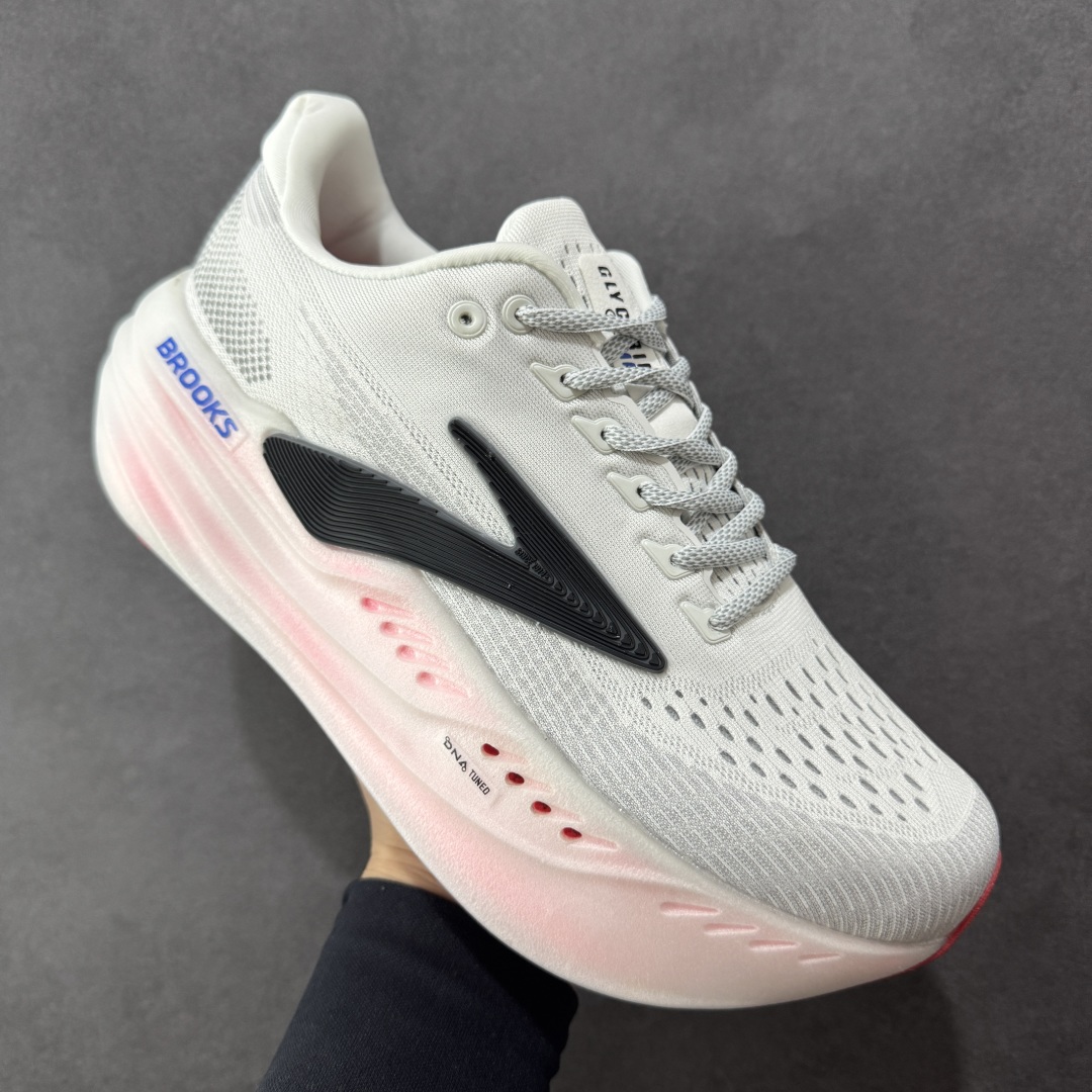 图片[3]-【纯原版】Brooks 布鲁克斯 Glycerin Max超级甘油 超弹轻盈跑步鞋 低帮透气缓震支撑休闲运动慢跑鞋 采用改进工程空气网眼组合热熔工艺 鞋面材质搭载DNA LOFT V2密度泡棉缓震系统 中底外置防滑耐磨橡胶底片 尺码：36-46-选品中心