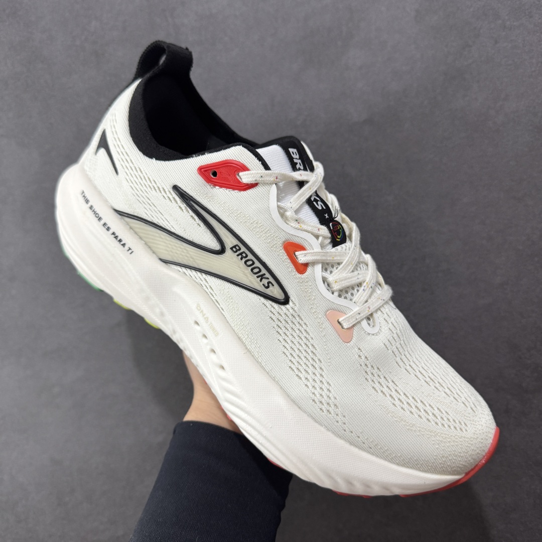 图片[3]-【公司级】Brooks 布鲁克斯 Glycerin 22 超弹轻盈跑步鞋 实拍首发 低帮透气缓震支撑休闲运动慢跑鞋 采用改进工程空气网眼组合热熔工艺 鞋面材质搭载DNA LOFT V2密度泡棉缓震系统 中底外置防滑耐磨橡胶底片 尺码：36 37 38 39 40 40.5 41 42 42.5 43 44 45 编码：FSB250260-选品中心