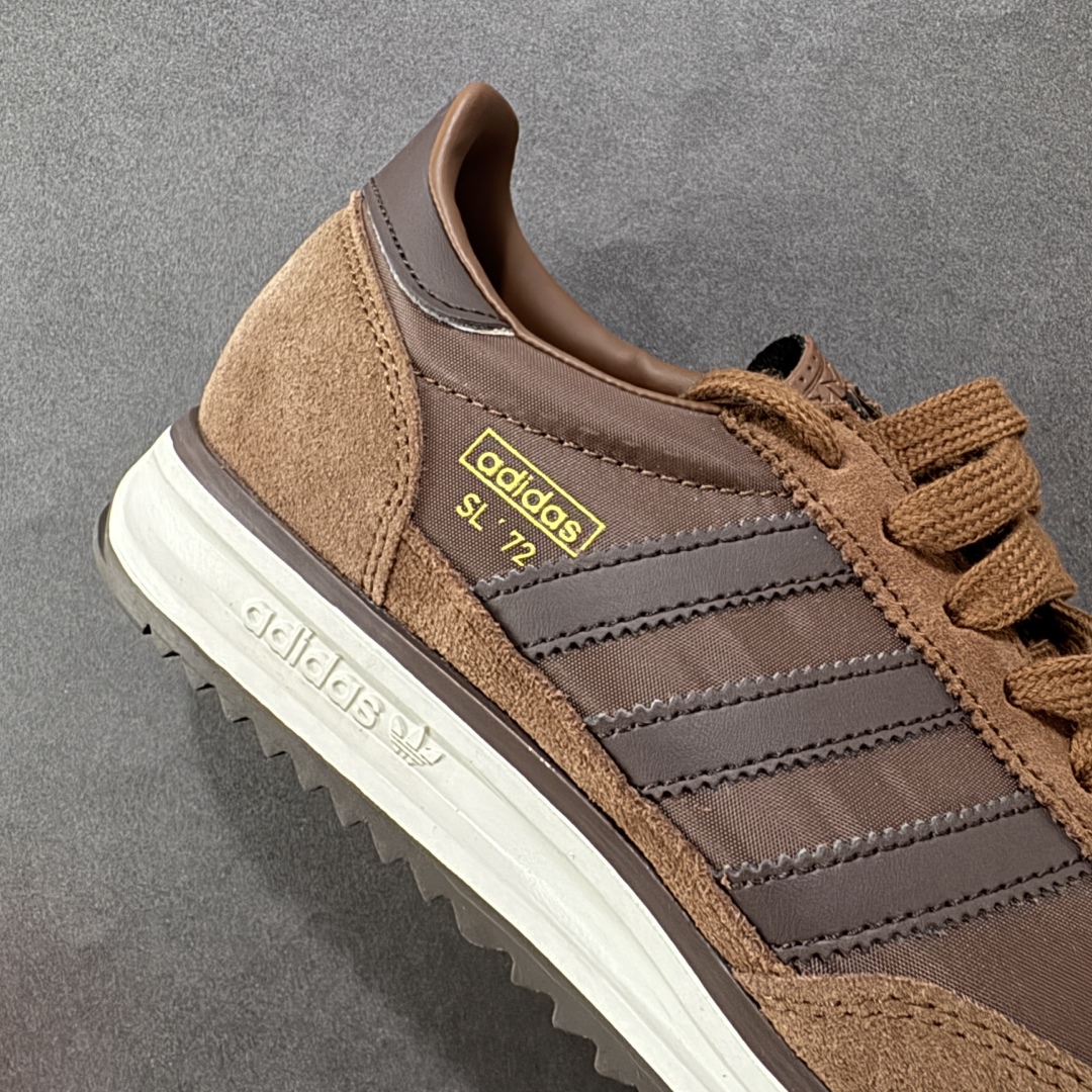 图片[6]-【正确版】adidas originals SL 72RS 超轻便透气复古慢跑鞋 鞋头的设计饱满圆润 鞋面是翻毛皮和尼龙材质结合 上脚舒适柔软 橡胶大底非常耐磨防滑 包裹性很好 整体纤长 货号： SL 72 RS 尺码： 36-45-选品中心