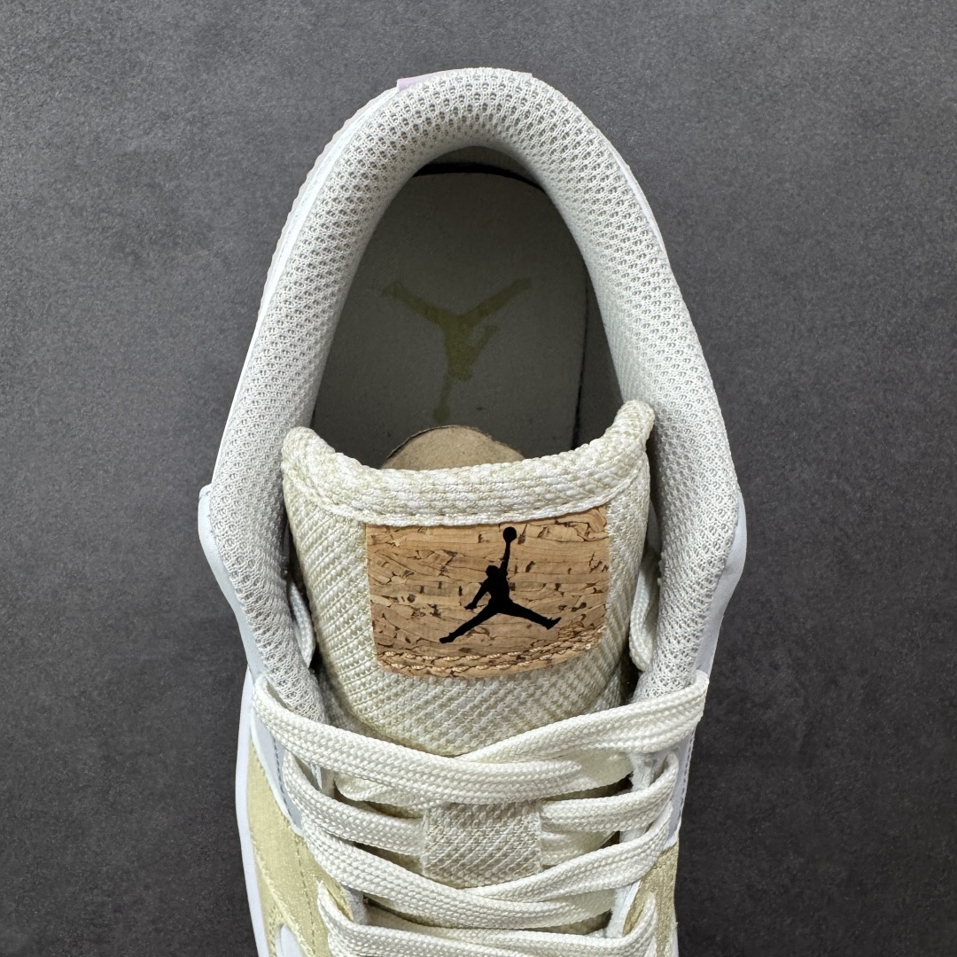 图片[7]-【K版】Air Jordan AJ1 Low 低帮 白黄粉 IB8861-151 全新流水线出品 市场第二梯队最强版 全部原鞋开发 原楦原纸板开发 全鞋电脑针车 原厂内置全掌气垫 原盒内在原标 唯一Zp原版鞋带绑法 免检产品 全新2022版型 全头层皮料 完美零毛边处理 原厂配置全掌气垫 价格定位良心 新配色陆续出货 尺码：36 36.5 37.5 38 38.5 39 40 40.5 41 42 42.5 43 44 44.5 45 46-选品中心