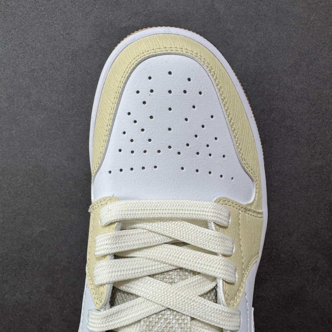 图片[8]-【K版】Air Jordan AJ1 Low 低帮 白黄粉 IB8861-151 全新流水线出品 市场第二梯队最强版 全部原鞋开发 原楦原纸板开发 全鞋电脑针车 原厂内置全掌气垫 原盒内在原标 唯一Zp原版鞋带绑法 免检产品 全新2022版型 全头层皮料 完美零毛边处理 原厂配置全掌气垫 价格定位良心 新配色陆续出货 尺码：36 36.5 37.5 38 38.5 39 40 40.5 41 42 42.5 43 44 44.5 45 46-选品中心
