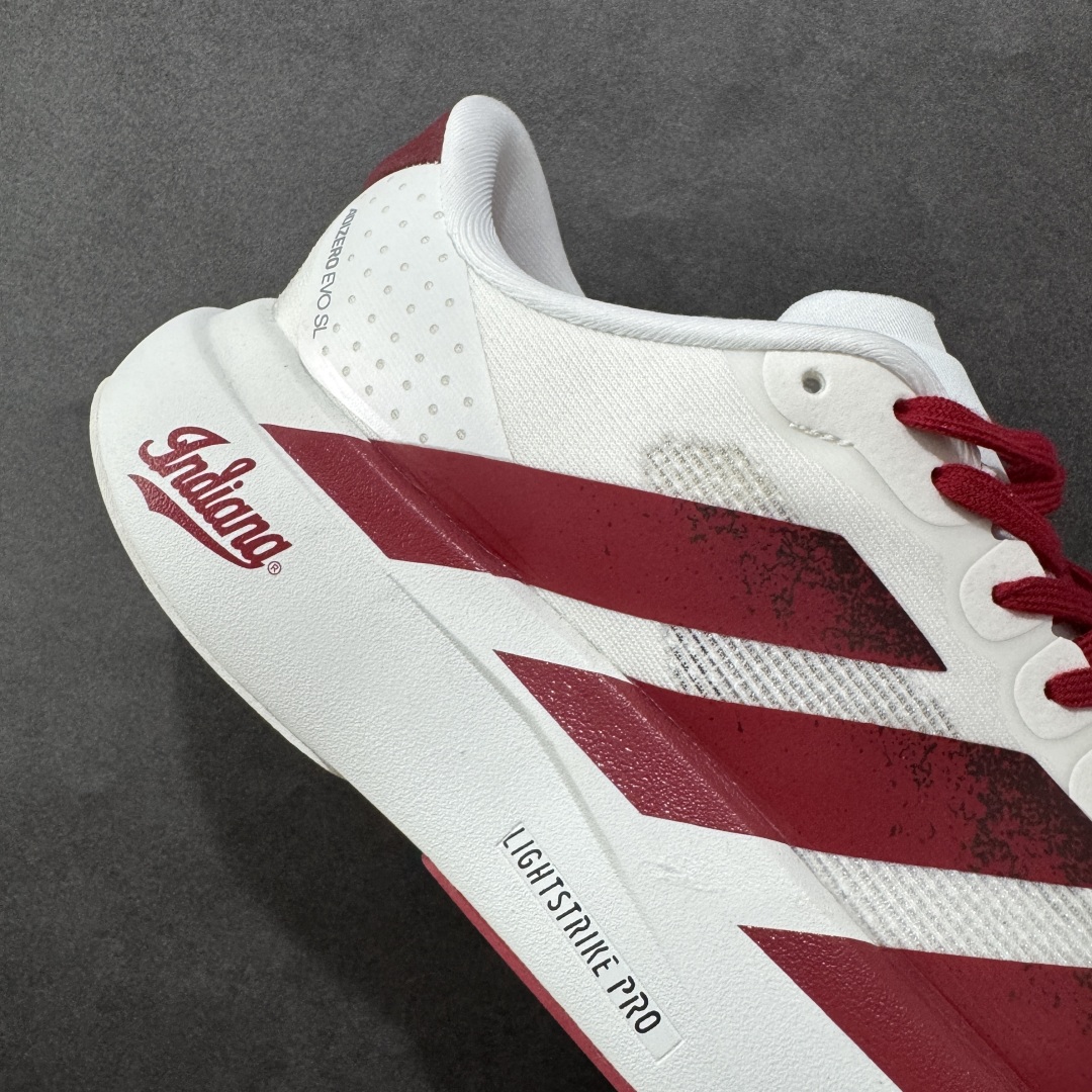 图片[6]-【公司级】Ad Adizero Evo SL M 阿迪超轻透气缓震跑鞋  以令人难以置信的138克重量，刷新了跑鞋轻量化的记录，阿迪在材料科学和工艺技术上的深厚积累。  全新鞋款采用Lightweight Upper材料，让穿着者几乎能够体验到一种\”裸足\”的感觉 货号：JQ4576  尺码：36 36.5 37.5 38 38.5 39 40 40.5 41 42 42.5 43 44 45 编码：FSB220230-选品中心