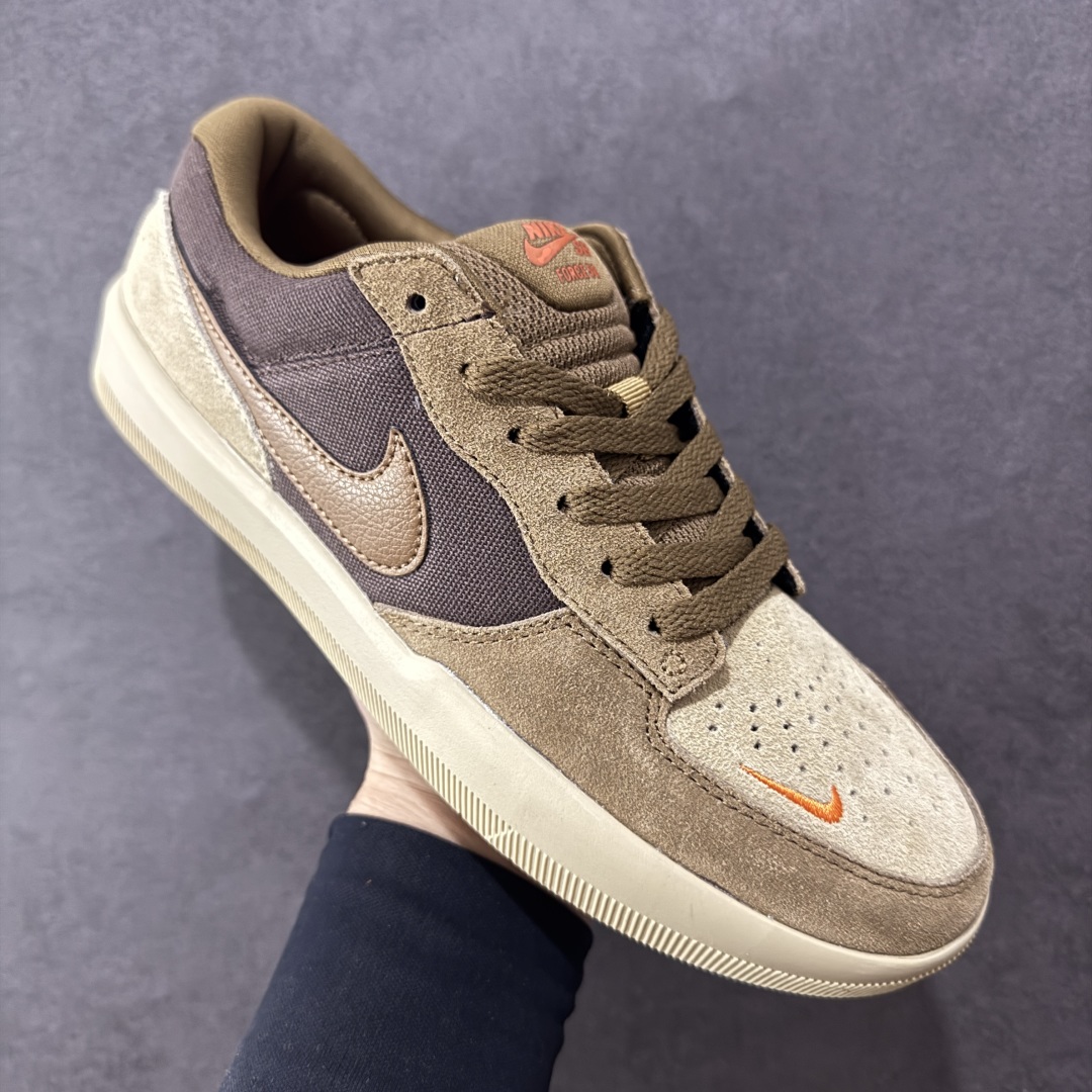 图片[3]-【纯原版】Nike SB Force 58 糖炒板栗棕色 此款为您提供杯底的耐用性和硫化鞋的灵活性。由帆布和绒面革制成，饰有穿孔，整体外观注入了传统篮球DNA。 货号：DV5477-201 尺码：35.5 36 36.5 37.5 38 38.5 39 40 40.5 41 42 42.5 43 44 44.5 45 编码：HXSA210220-选品中心