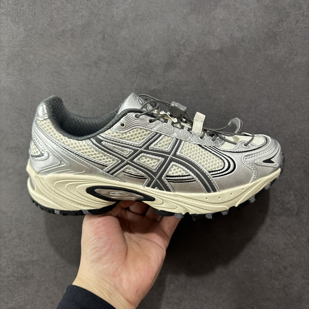 【K8】亚瑟士Asics Gel-Kahana TR V4 银白色 低帮运动休闲跑步鞋 平台专供品质 货号：1203A497-200 尺码：36 36.5 37.5 38 38.5 39 40 40.5 41 42 42.5 43 44 44.5 45 编码：YBB240250-选品中心