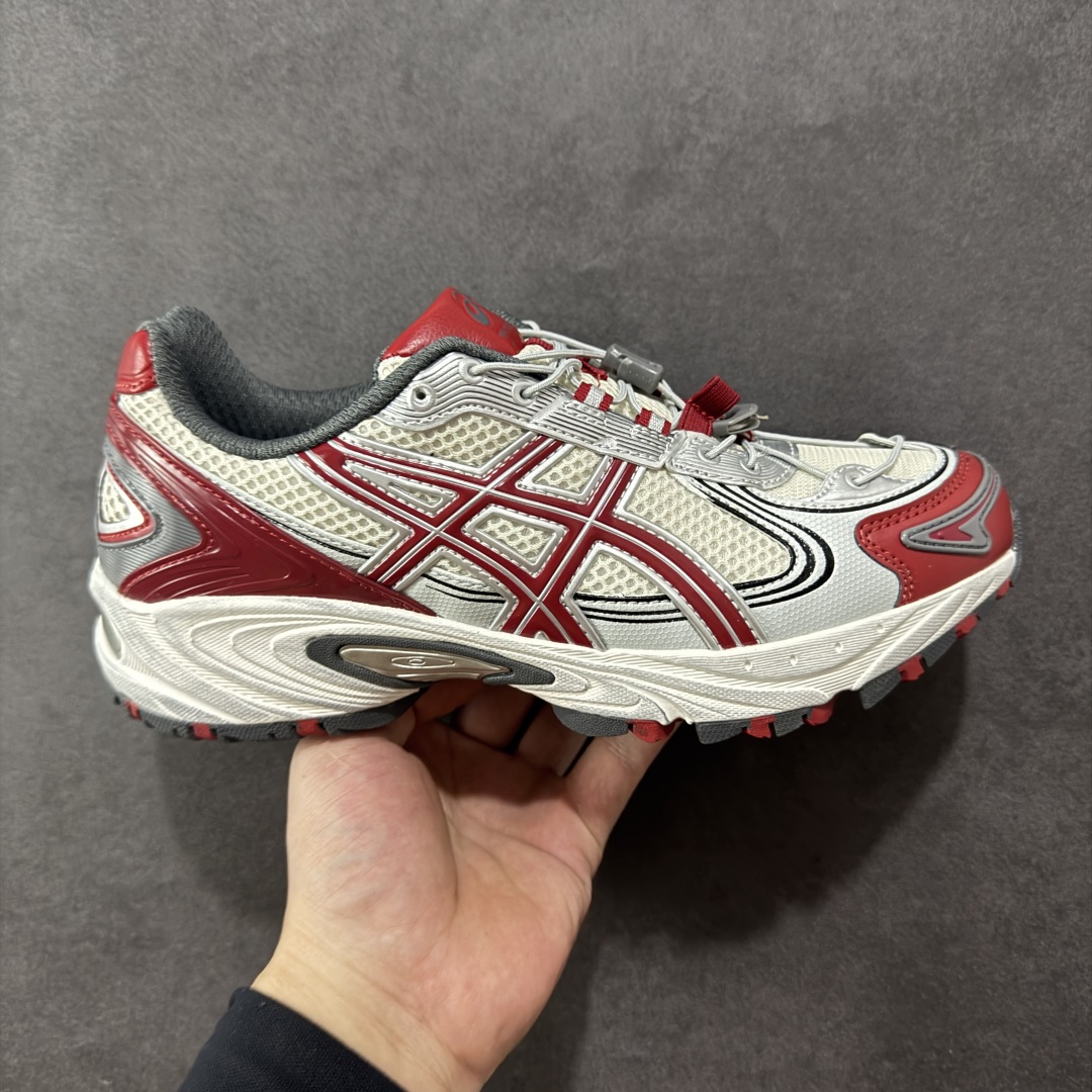 【K8】亚瑟士Asics Gel-Kahana TR V4 银白色 低帮运动休闲跑步鞋 平台专供品质 货号:1203A585-100 尺码:36 36.5 37.5 38 38.5 39 40 40.5 41 42 42.5 43 44 44.5 45 编码:YBB240250-选品中心