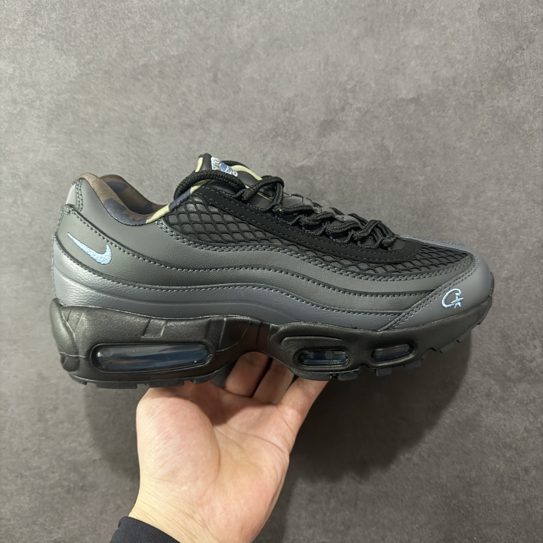 【公司级】Corteiz x NK Air Max 95 联名复古舒适气垫运动鞋 FB2709-002 全部配色 原鞋开发生产 高度还原 一眼ZP既视感 男女鞋真标半码制 原楦原纸版数据开发 环保进口透气牛皮革材质 高弹EVA缓震中底组合开窗式Air气垫装置 外置防滑耐磨橡胶外底❗ 尺码：36 37.5 38 38.5 39 40 40.5 41 42 42.5 43 44 44.5 45 46 47.5-选品中心