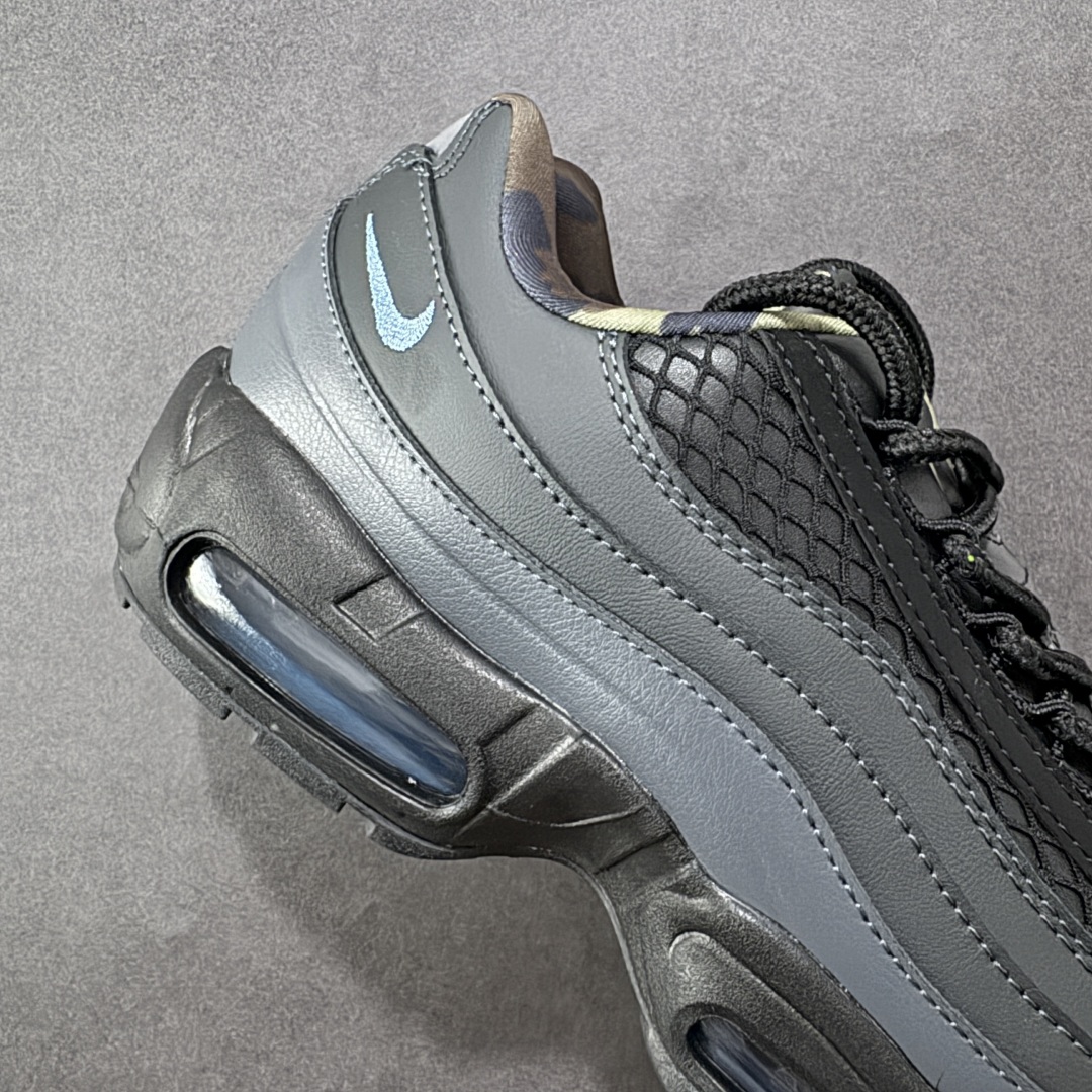 图片[6]-【公司级】Corteiz x NK Air Max 95 联名复古舒适气垫运动鞋 FB2709-002 全部配色 原鞋开发生产 高度还原 一眼ZP既视感 男女鞋真标半码制 原楦原纸版数据开发 环保进口透气牛皮革材质 高弹EVA缓震中底组合开窗式Air气垫装置 外置防滑耐磨橡胶外底❗ 尺码：36 37.5 38 38.5 39 40 40.5 41 42 42.5 43 44 44.5 45 46 47.5-选品中心