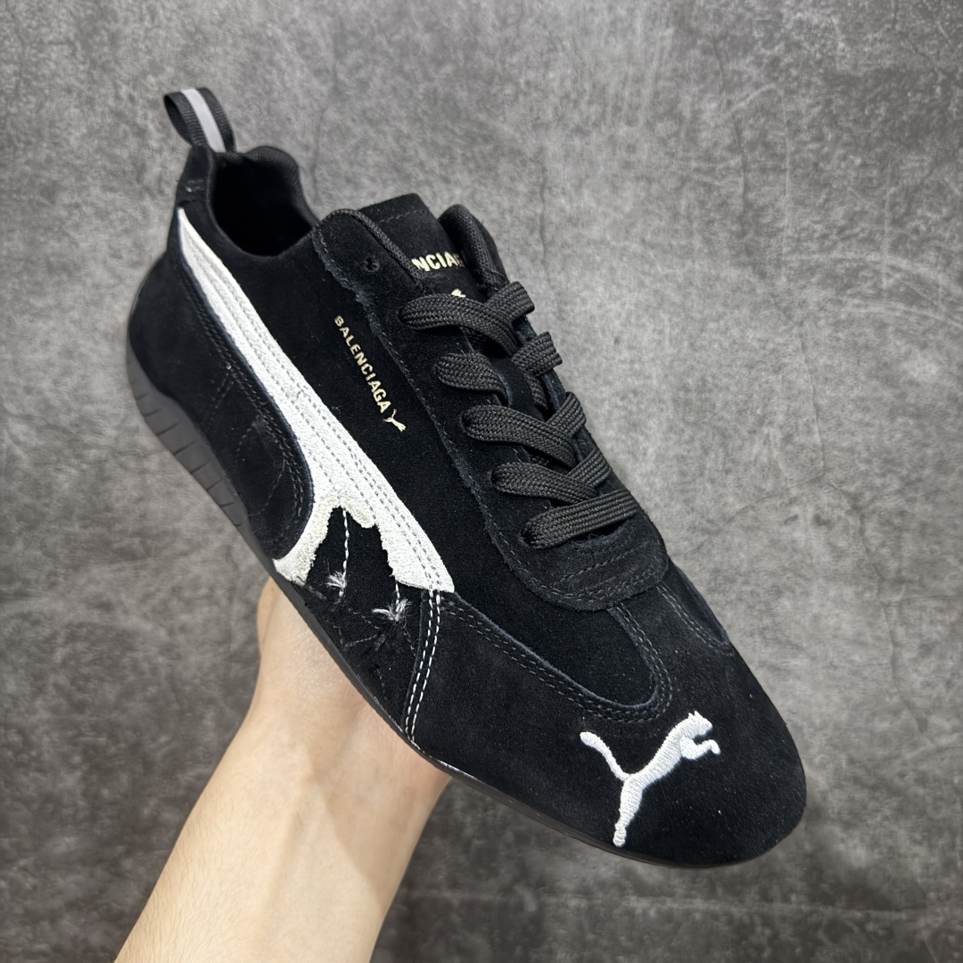 200 首发版巴黎世家联名款The Open Product x Puma Speedcat 极速赛车系列彪马低帮生活休闲鞋 406519-02