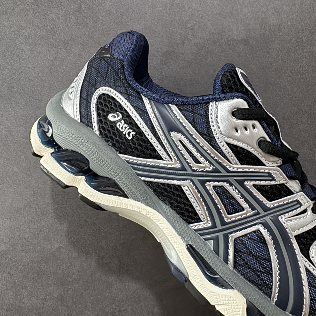 图片[6]-【K8】亚瑟士/ASICS Gel-Nimbus 10.1 雨云10.1代系列轻量缓震休闲运动跑步鞋 黑银蓝 货号：1203A543-003 #采用环保太空合成革配合透气网眼布鞋面材质 #中底3D可视GEL缓震胶效果 #升级EVA全新缓震中底部位科技组合耐磨橡胶外底片❗️ 尺码：36 37 37.5 38 39 39.5 40 40.5 41.5 42 42.5 43.5 44 45 编码：YBB270280-选品中心