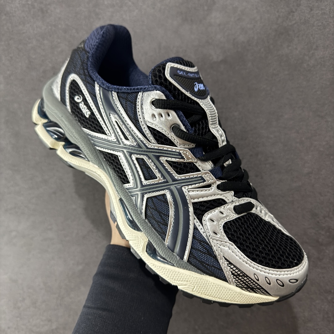 图片[3]-【K8】亚瑟士/ASICS Gel-Nimbus 10.1 雨云10.1代系列轻量缓震休闲运动跑步鞋 黑银蓝 货号：1203A543-003 #采用环保太空合成革配合透气网眼布鞋面材质 #中底3D可视GEL缓震胶效果 #升级EVA全新缓震中底部位科技组合耐磨橡胶外底片❗️ 尺码：36 37 37.5 38 39 39.5 40 40.5 41.5 42 42.5 43.5 44 45 编码：YBB270280-选品中心